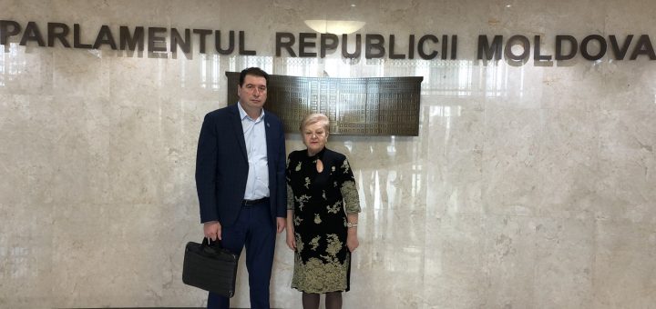 Președinte și Prim Vicepreședinte ASRM au fost la audiență la Președintele Parlamentului Zinaida Grecanîi[:] Image